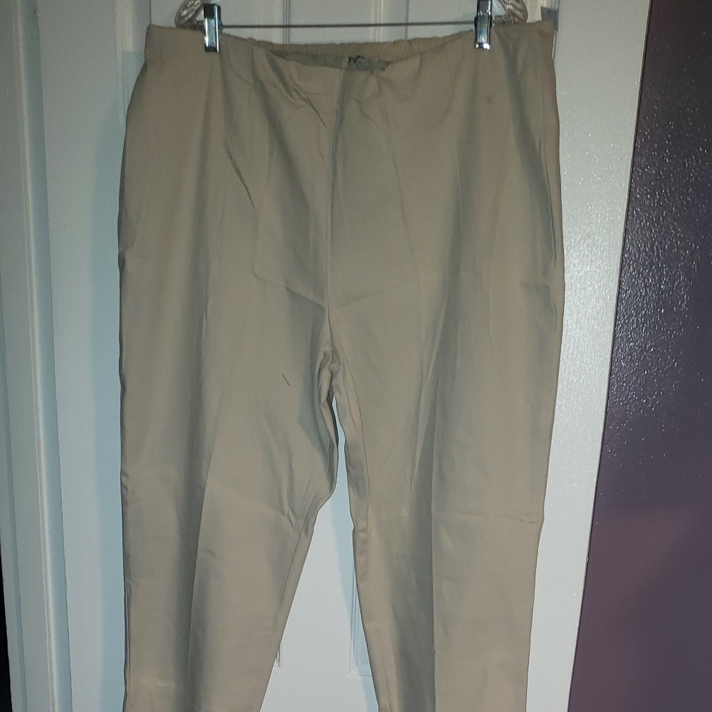 3 pairs plus size crop pants sz 3X